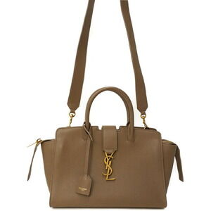 Saint Laurent Downtown YSL leather top handle 2way Crossbody bag